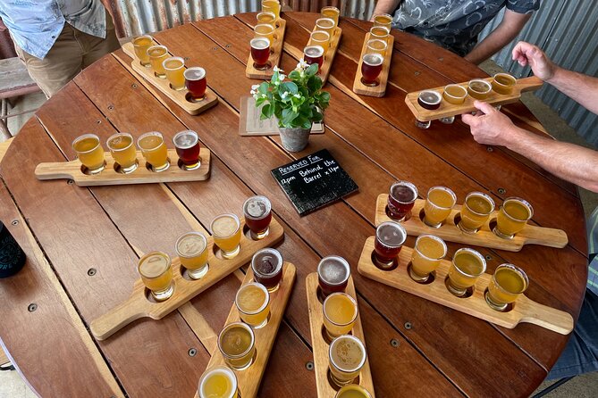Afternoon Brewery and Distillery session: Tastings & transfers - The distillery stop brings gin and rum into the picture