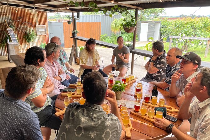 Afternoon Brewery and Distillery session: Tastings & transfers - Jarryd, Jarrod, and the value of a good guide