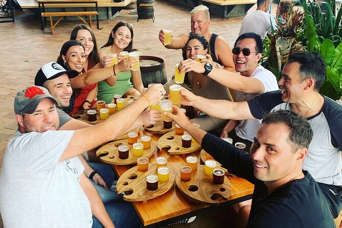 Afternoon Brewery and Distillery session: Tastings & transfers - The 13-person limit keeps the afternoon personal