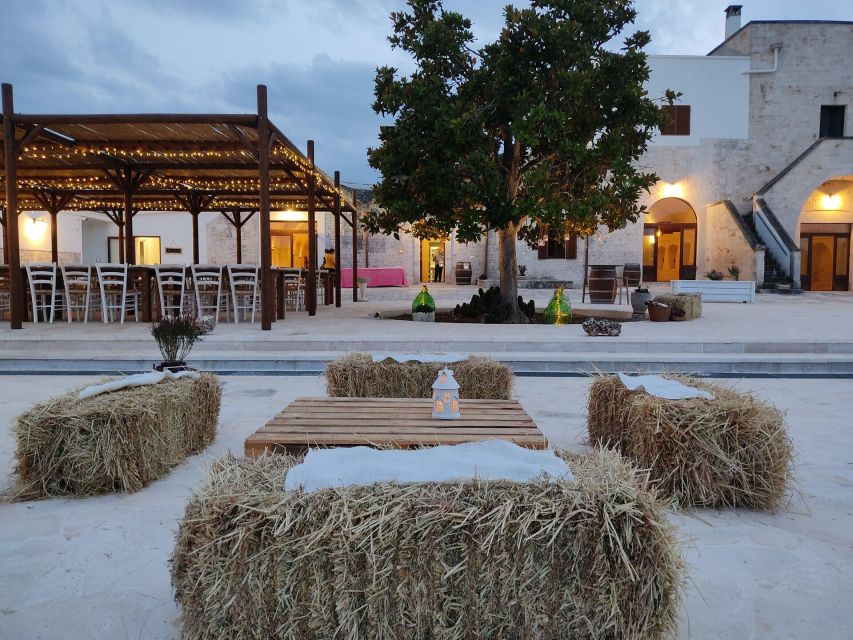Alberobello: Winery Tour with Wine and Food Tasting - Four glasses, four different Apulian plates