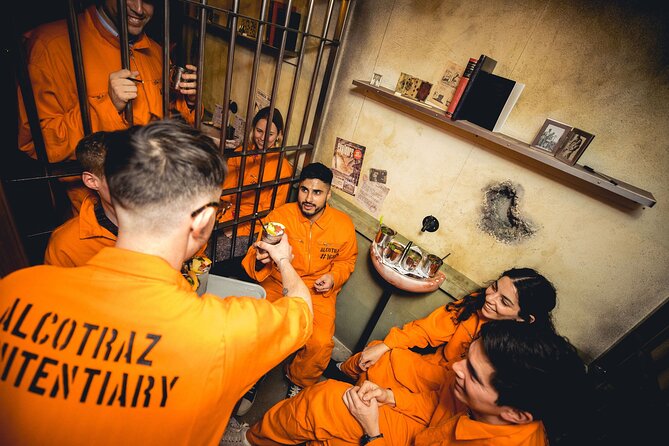 Alcotraz Prison Cocktail Experience in London - The cocktails are the main reward