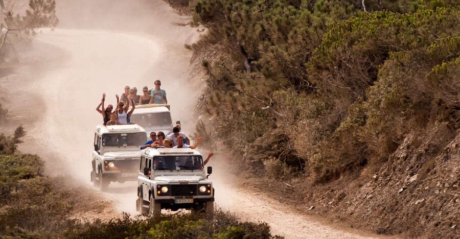 Algarve: Jeep Safari with Distillery Visit & Lunch - Bumpy tracks and mountain views
