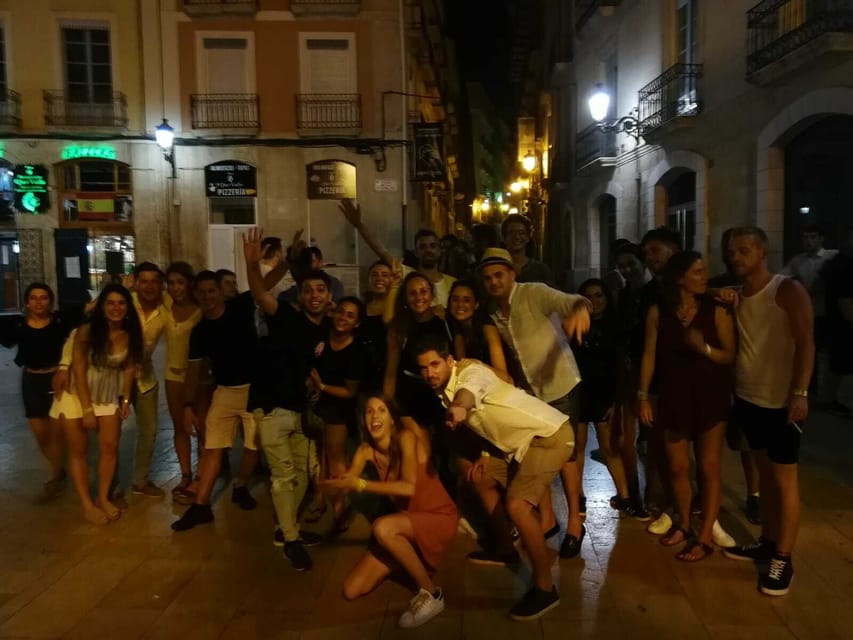 Alicante: Guided Pub Crawl with Shots and Beer - Third stop: a shot and the build toward the club
