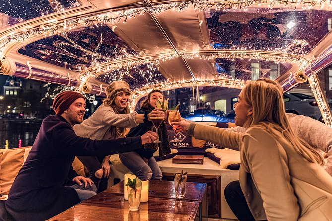 Amsterdam 2-Hour Evening Cruise With Live Guide and Bar - Stopera and the quieter side canals