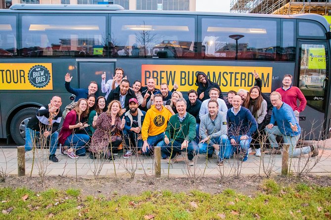 Amsterdam Craft Beer Brewery Tour by Bus with Tastings - Meeting the Brew Bus at Overhoeksplein