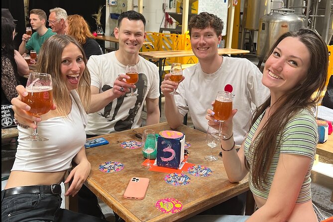 Amsterdam Craft Beer Brewery Tour by Bus with Tastings - Oedipus Craft Space and the first tasting