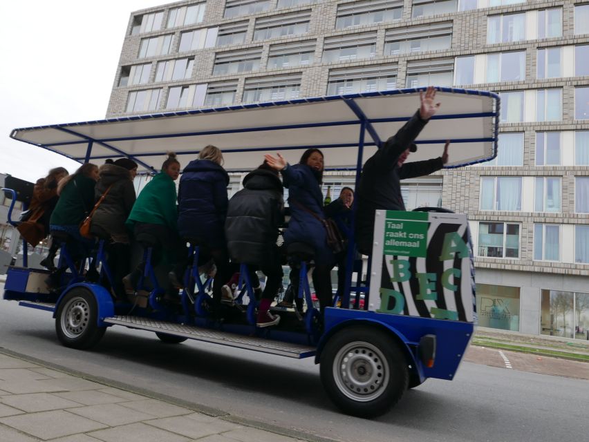 Amsterdam: Guided Beer Bike or Prosecco Bike Tour - What this Amsterdam party bike really is