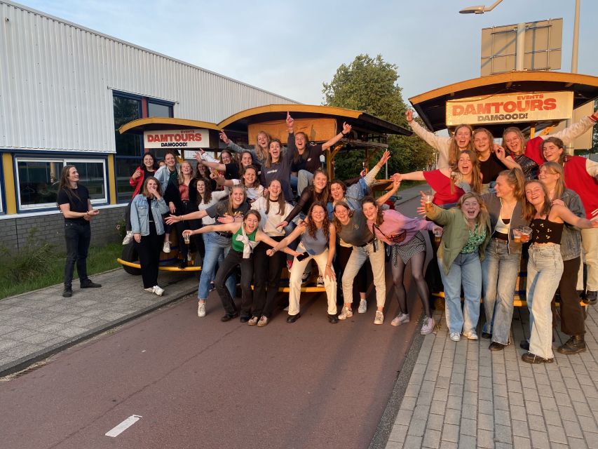 Amsterdam: Guided Beer Bike or Prosecco Bike Tour - How much value do you get for $41?
