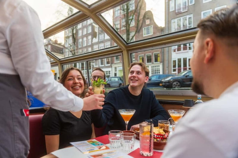 Amsterdam: Unlimited Cocktails Cruise on the Canals - A cocktail cruise with a proper view of Amsterdam