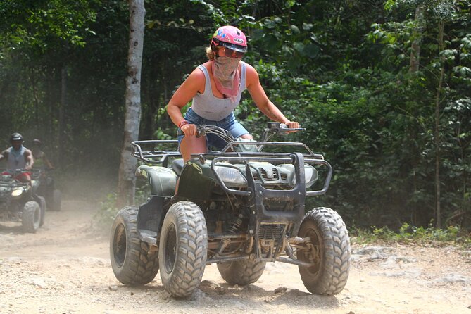 ATV Ziplines, Cenote, Lunch, Horseback Riding and Tequila Tasting - A full jungle sampler near Puerto Morelos