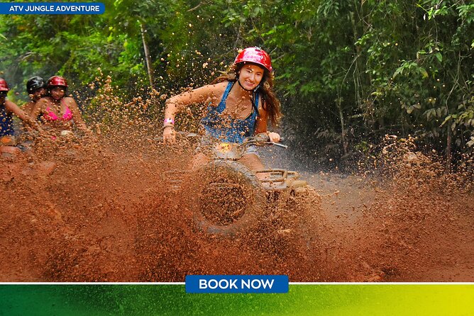 ATV, Ziplining & Cenote Tour, Transportation & Tequila Tasting - From Cancun’s hotel zone to the Mayan jungle