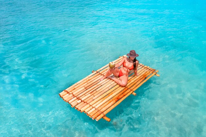 Bamboo Raft Photoshoot + FREE Videos, Shots and Cocktails - The Bamboo Raft and Water Poses