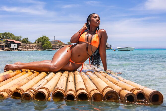 Bamboo Raft Photoshoot + FREE Videos, Shots and Cocktails - Why the Drone Photos Matter