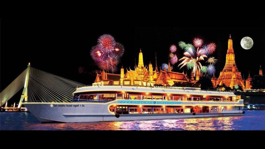Bangkok: White Orchid Chao Phraya Dinner Cruise free Beer - Is $35 good value for Bangkok?