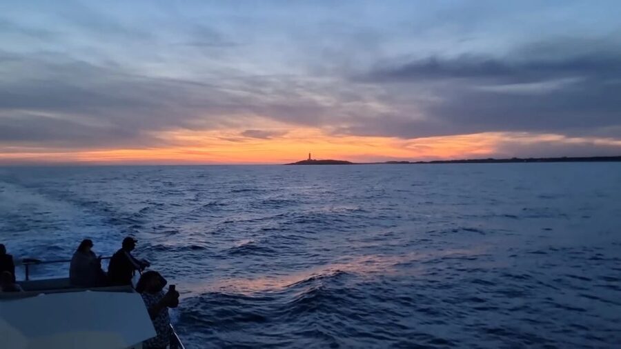 Barbate: Sunset Cruise with Glass of Cava - The Trafalgar Lighthouse and cliff path