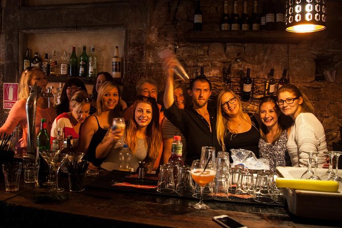 Barcelona Cocktail Masterclass with Tapas - Starting with Cava on Carrer de la Boqueria