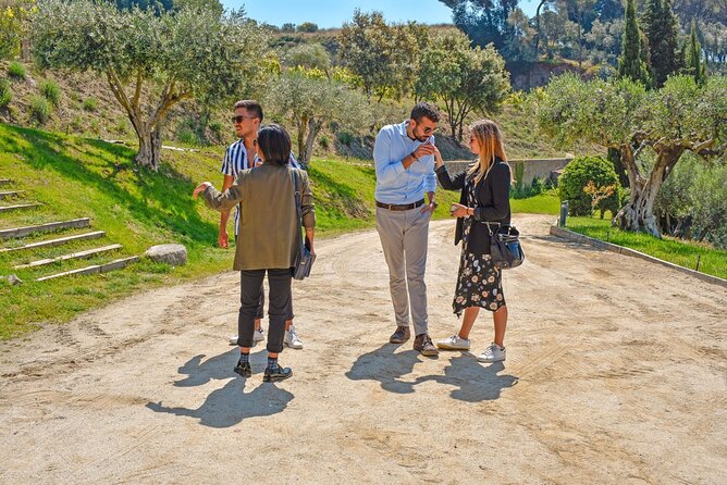 Barcelona eBike Beach Private Tour to Vineyards & Picnic - Arriving at Alella and the vineyard visit