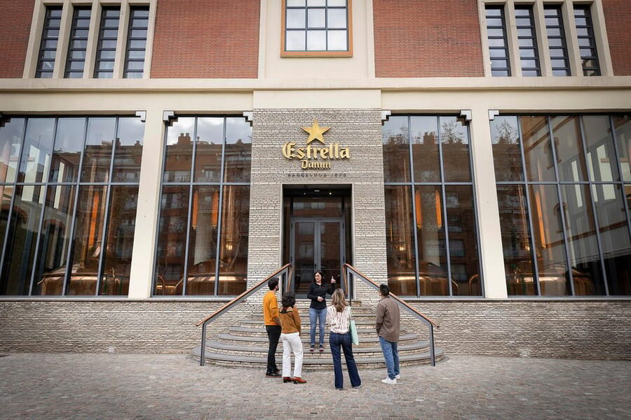 Barcelona: Estrella Damm Old Brewery Tour with Tasting - The history is the real first half