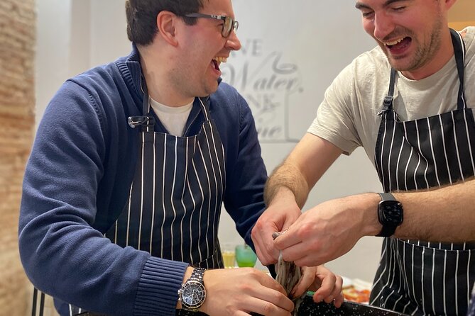 Barcelona Paella Cooking Class & Boqueria & Hofmann-Trained Chefs - Cooking in a Restored Catalan Studio