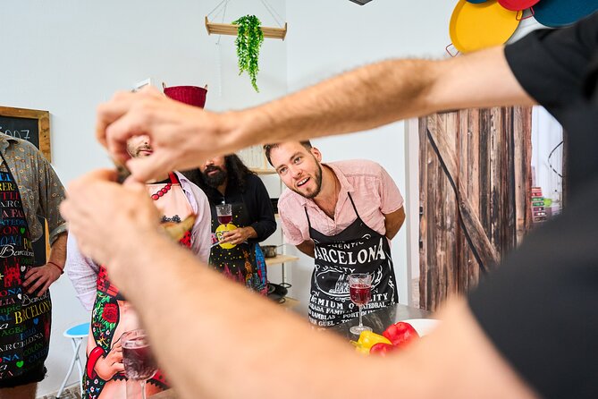 Barcelona Paella Cooking Class with Market Visit, Tapas & Sangria - The tapas and sangria opening