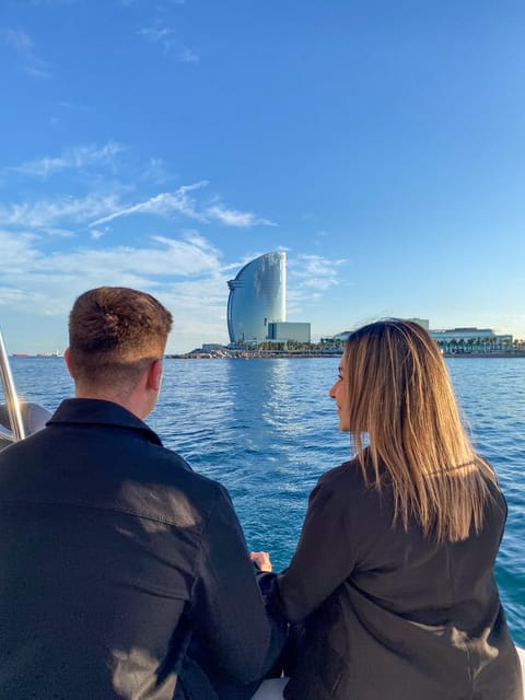 Barcelona: Sunset Catamaran Cruise with Wine and Tapa - Wine, cava, and a traditional tapa