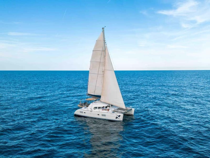 Barcelona: Sunset Catamaran Cruise with Wine and Tapa - Swimming, weather, and what to pack