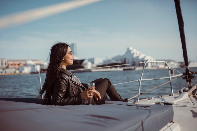Barcelona Sunset Cruise with Open Bar of Cava and Snacks - Cava, snacks, and the social side