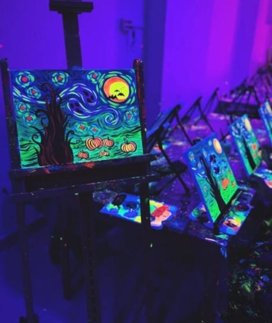 Barcelona: Wine and Van Gogh Paint and Sip Painting Class - Key points to know before you book