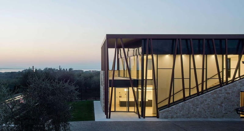 Bardolino: Wine tasting at Cantina Valetti - The panoramic terrace and setting