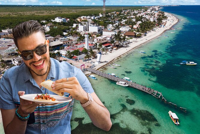 Beachside Tacos & Town Tour with Tequila Tasting From Cancun - Handmade ice cream is a smart final stop