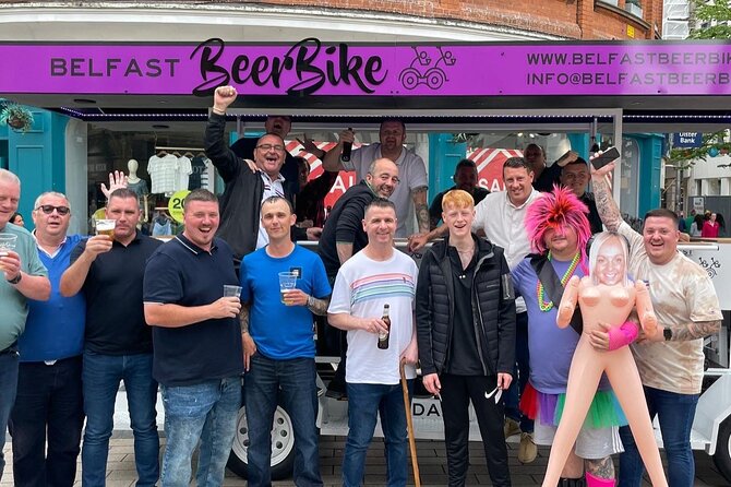 Belfast Beer Bike tours - Rosemary Street to Belfast City Hall