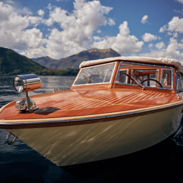 Bellagio: Shared Sunset Boat Tour with Prosecco Aperitif - Seeing Lake Como from a compact Venetian taxi