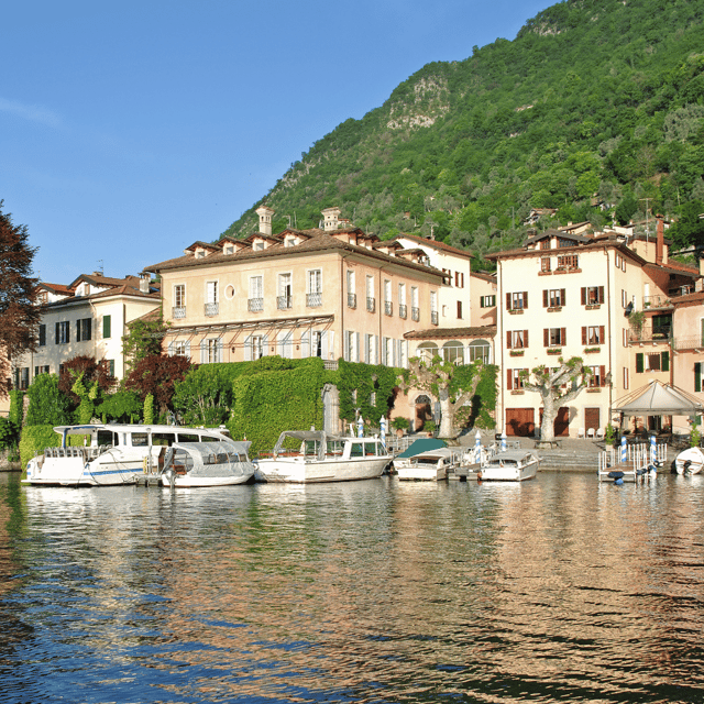 Bellagio: Shared Sunset Boat Tour with Prosecco Aperitif - Tremezzo, Lenno, and the villa-lined shore