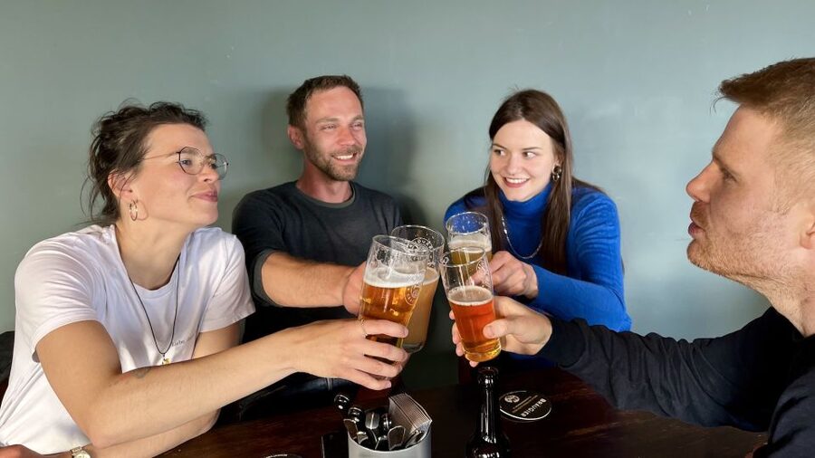 Berlin: Guided Craft Beer & Cultural Tour With Snacks - The guides make the difference