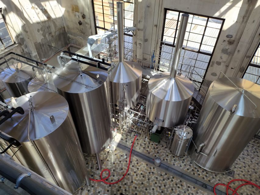 Berlin: Vagabund Brauerei Beer Tasting & Guided Brewery Tour - Learning to taste five different beers