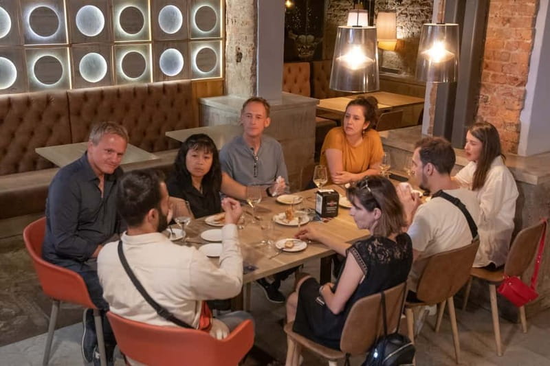 Bilbao: Basque Food Tour and Wine Tasting with Guide - A social evening that works for solo visitors