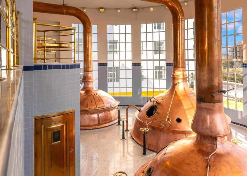 Birkirkara: The Farsons Brewery Entry Ticket and Beer Flight - Rooftop views change the feel of the visit