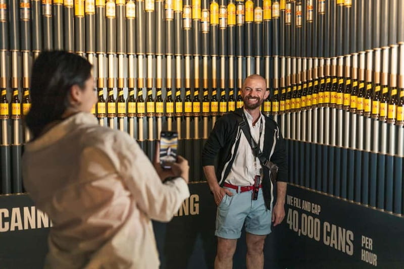 Birkirkara: The Farsons Brewery Entry Ticket and Beer Flight - The audio guide lets you control the pace