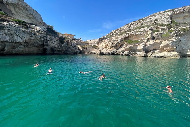 Boat Tour at Devil's Saddle: 4 Swim Stops, Snorkeling & Prosecco - Grotta dei Colombi is a view from the boat