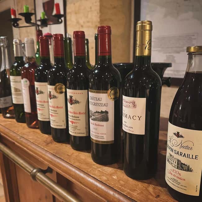 Bordeaux: Explore an Organic Family Vineyard with Tasting - Taste a broad selection of Pestoury wines