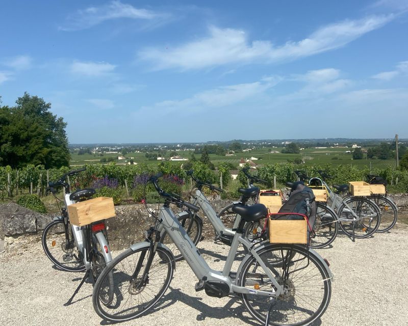 Bordeaux: St-Emilion Vineyards e-Bike Tour with Wine & Lunch - What the $222 price really covers