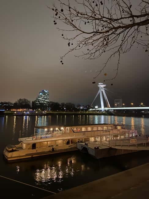 Bratislava: Panorama Cruise with Unlimited Prosecco - Janko Kral Gardens and Bratislava’s bridge views