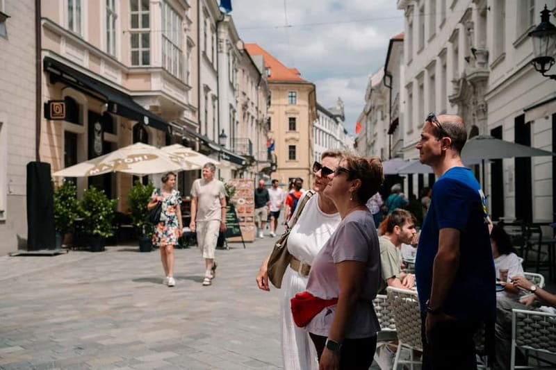 Bratislava: Private Walking Tour with Optional Beer Tasting - Primate’s Palace and the Pressburg peace