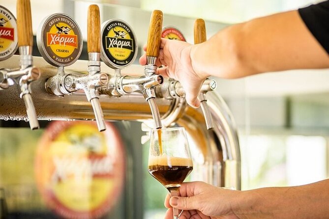 Brewery Visit - A Cretan brewery in the countryside near Zounaki