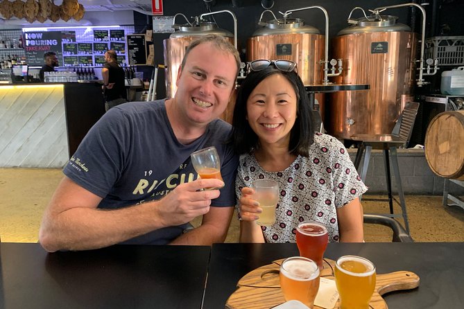 Brisbane Brewery Full Day Tour with Lunch - Green Beacon: a strong first taste in Teneriffe