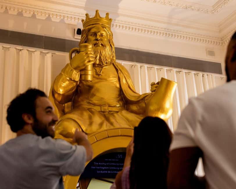 Brussels: Belgian Beer World Ticket with Rooftop & Free Beer - Inside Brussels’ grand Stock Exchange building
