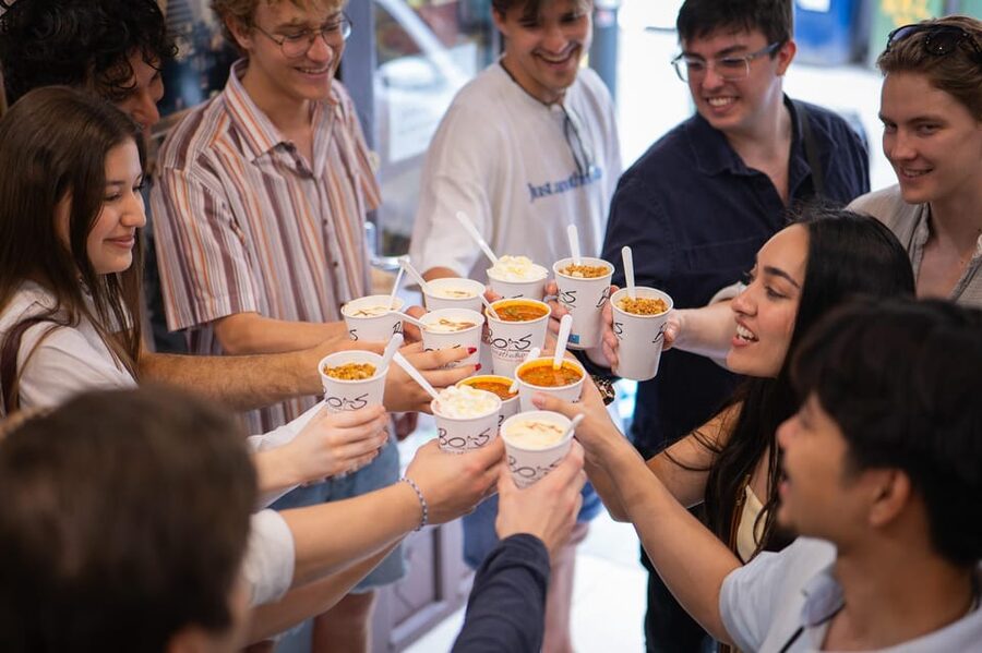 Budapest: Guided Food Tour with Wine, Beer, and Shots - The walking route through District 7