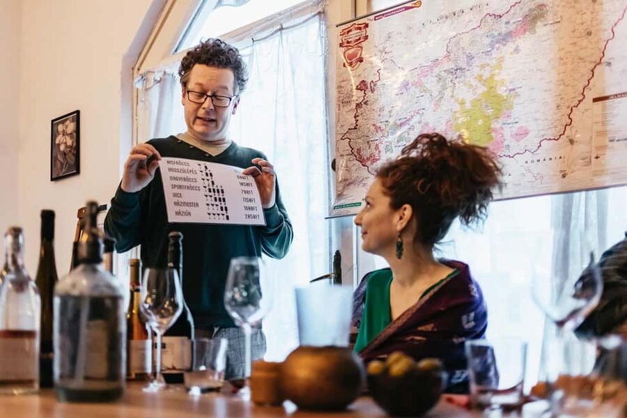 Budapest: Hungarian Wine Tasting with 8 Wines and Tapas - What the $68 price gets you