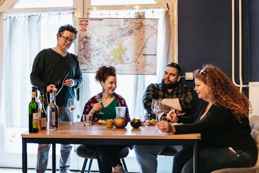 Budapest: Hungarian Wine Tasting with 8 Wines and Tapas - Starting at Wine the Gap in central Budapest