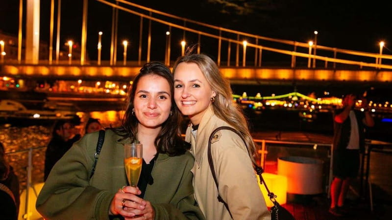 Budapest: Sip and Sail River Cruise with Unlimited Prosecco - Liberty Bridge, Petőfi Bridge, and the southern route